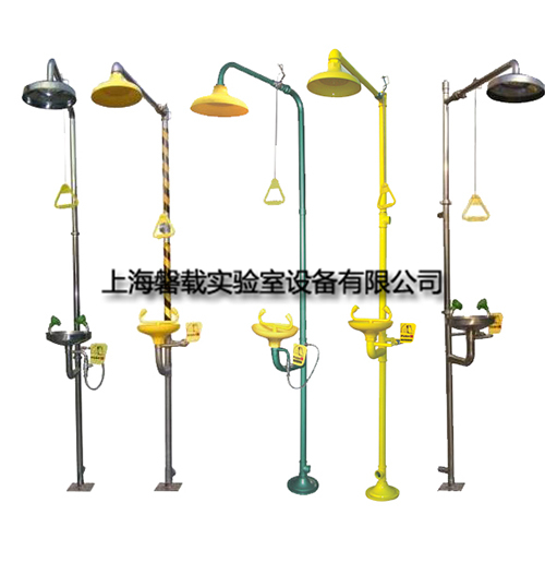 不锈钢组合紧急冲淋洗眼器